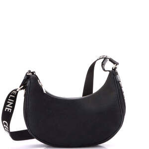 Celine Ava Shoulder Bag Triomphe Canvas #236517C14B